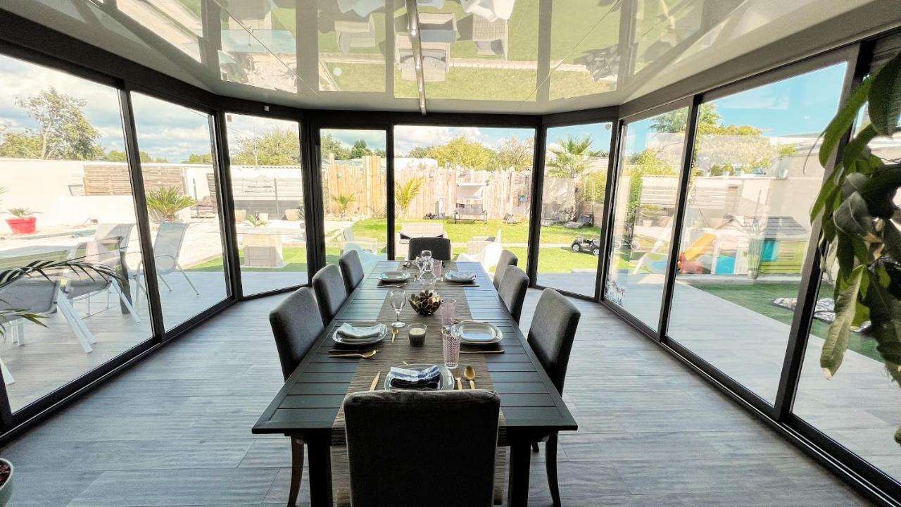 Villa Dali La Garde 260M2 Jacuzzi, Sauna, Piscine, Jardin 500M2, 5 Minutes De La Plage Exterior foto